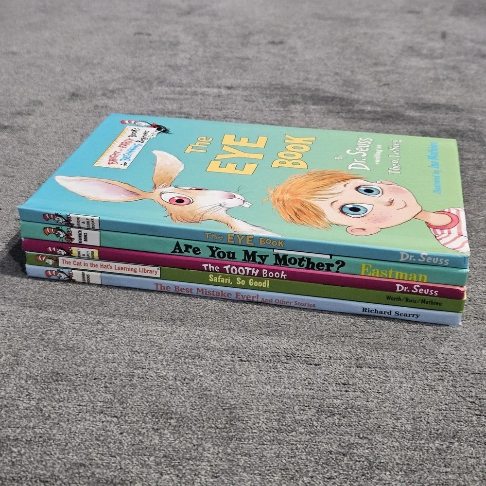 Lot Of‎ 5 Dr Seuss Book Hardcover Beginner Books